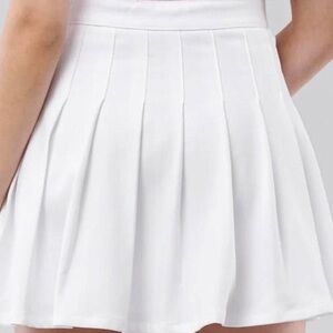 Hollister White Skater Skirt